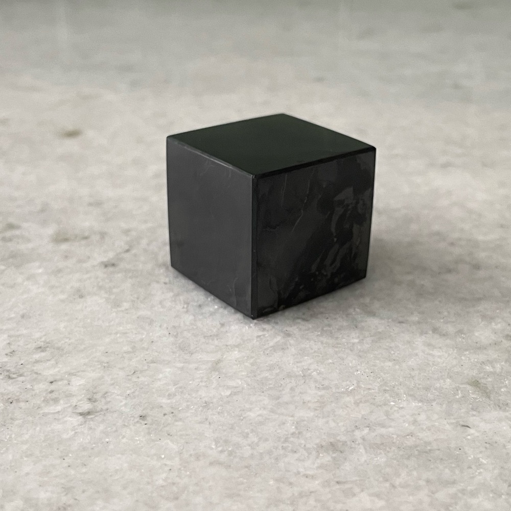 Polished Shungite Cube 30mm